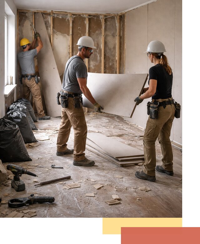 Демонтаж стеновых панелей в Ейске быстро и аккуратно