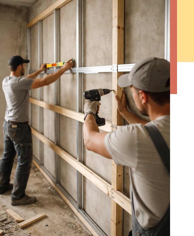 Устройство обрешетки под панели в Ейске от 2164 руб. — монтаж под ключ | ОТДЕЛОЧНИК-Еск