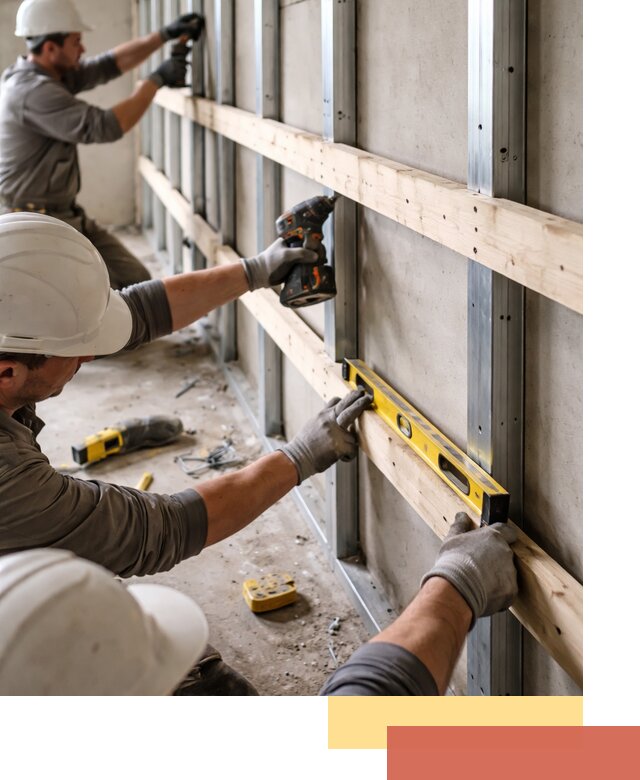 Устройство обрешетки под панели в Ейске