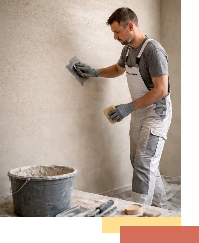 Декоративная штукатурка травертин в Ейске для стен и потолков