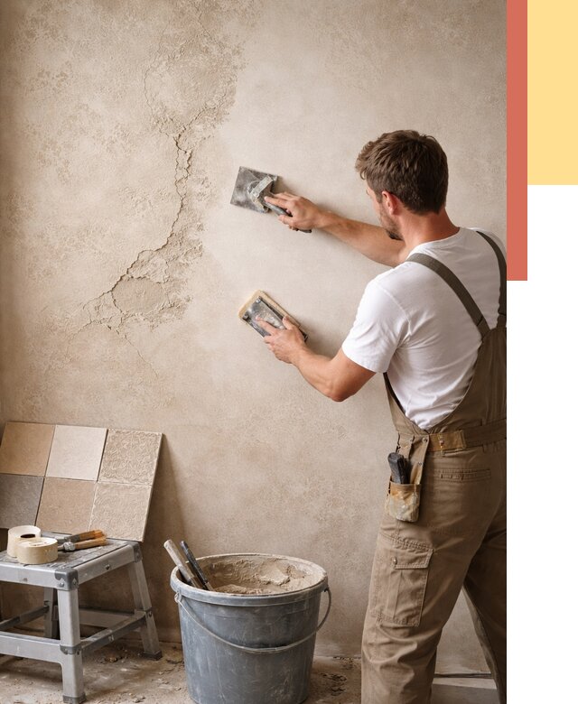 Ремонт декоративной штукатурки в Ейске от 4638 руб. под ключ | ОТДЕЛОЧНИК-Еск