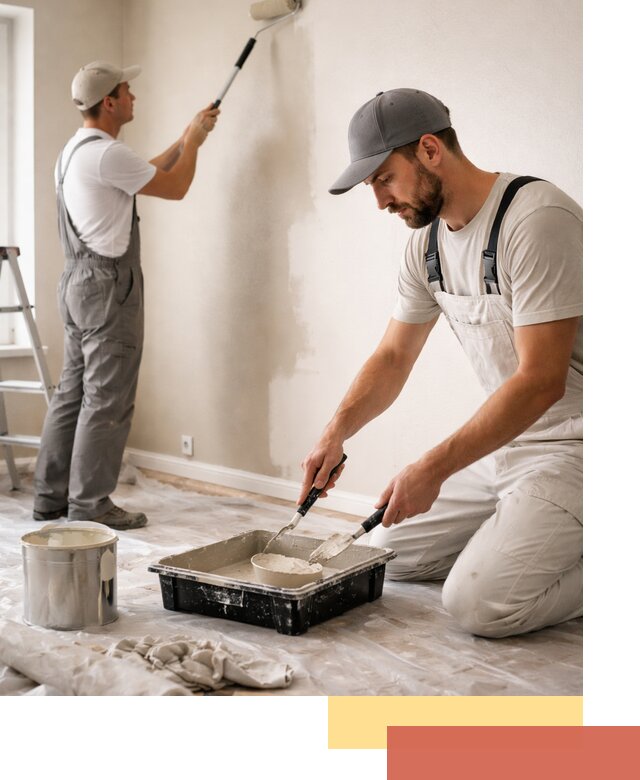 Покраска стен в квартире в Ейске — профессионально и аккуратно