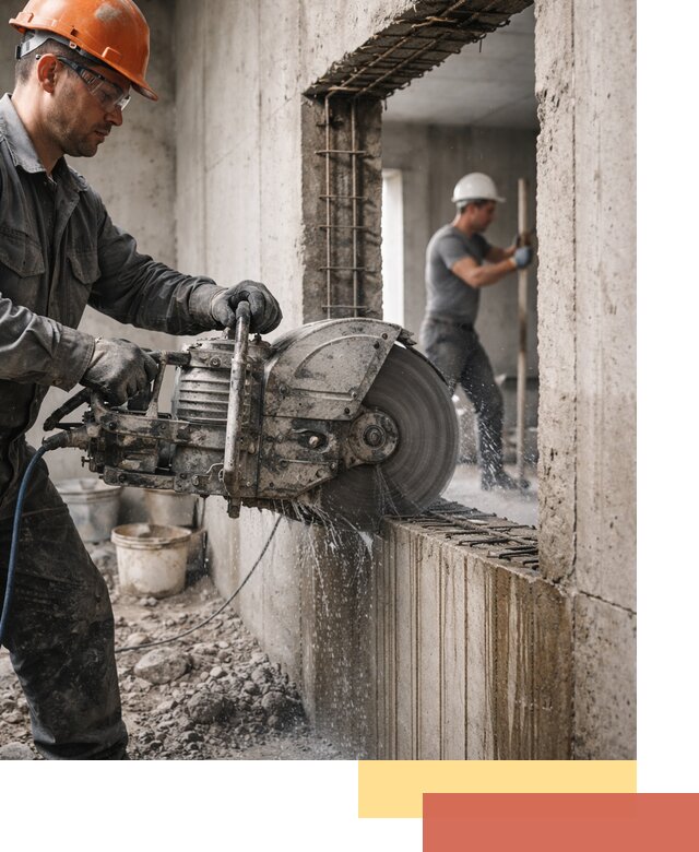 Алмазная резка проемов в Ейске быстро и точно